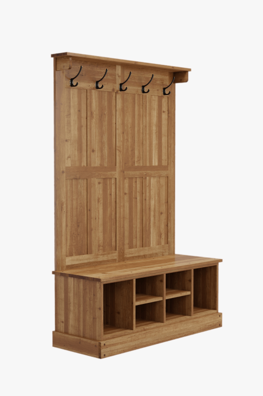 Garrat shoe box and clothes rack