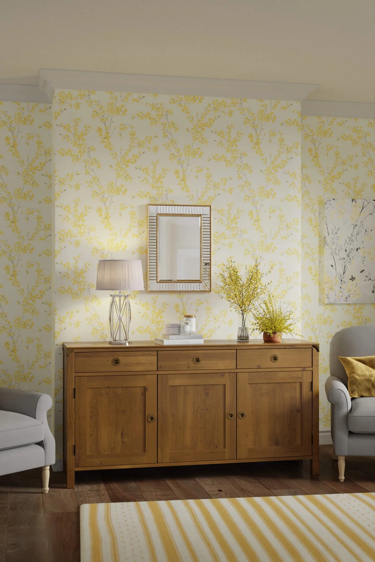 Balmoral 3-door chest of drawers with 3 drawers