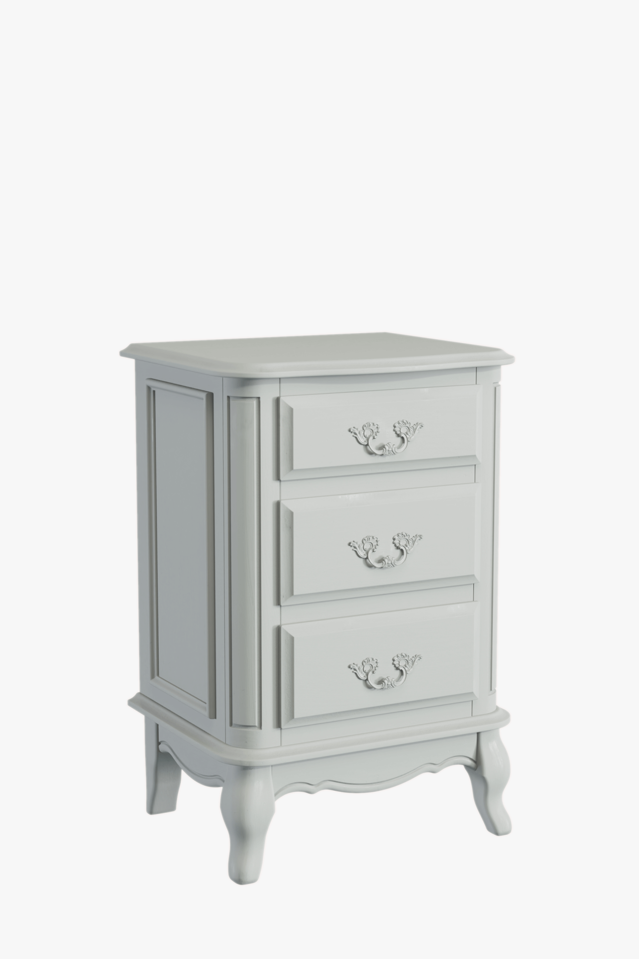 Provencale bedside or sofa table with 3 drawers