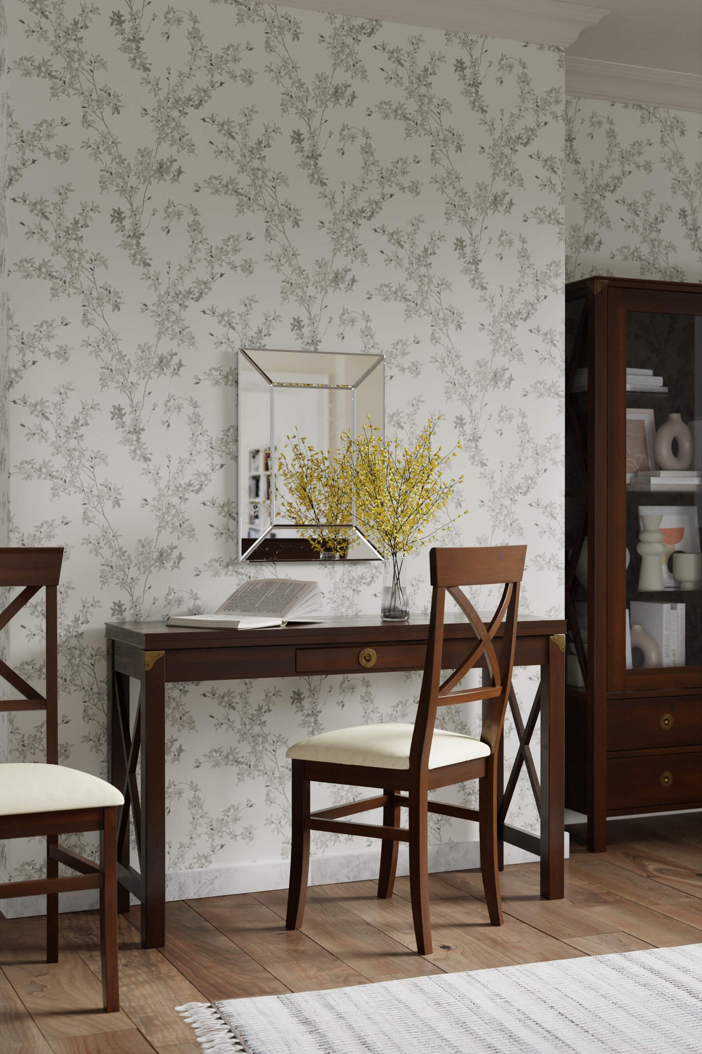 Balmoral console with 1 drawer and dining table in one