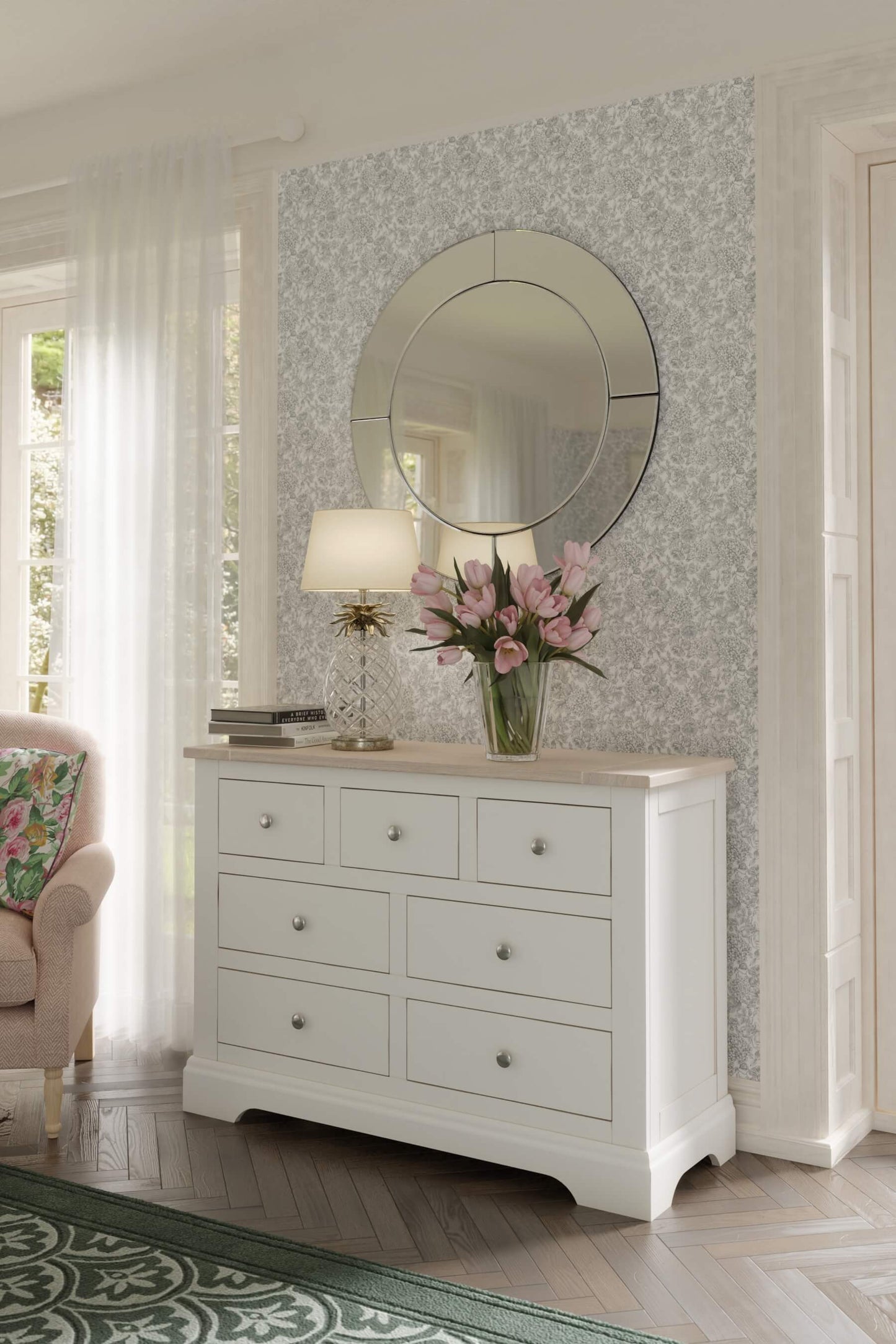 Dorset chest of drawers with 7 drawers