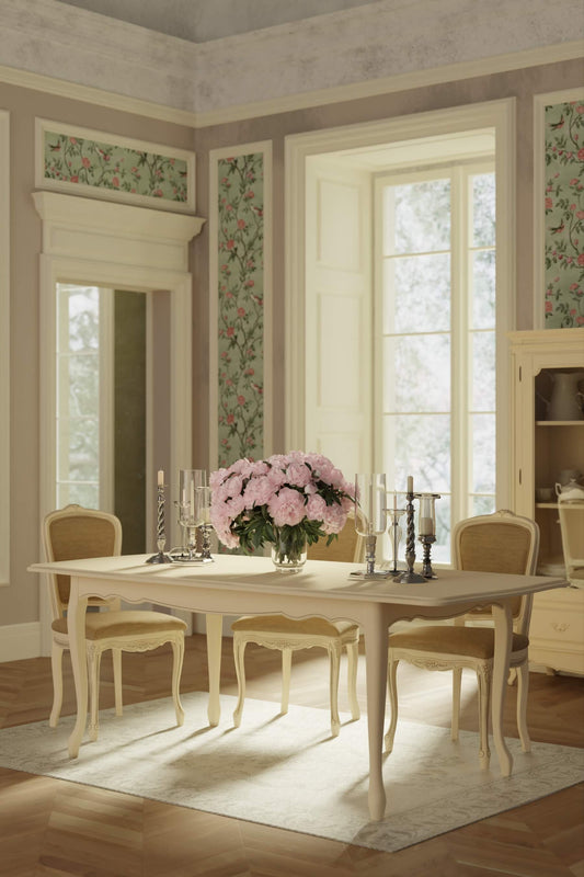 Provencale dining table with extension