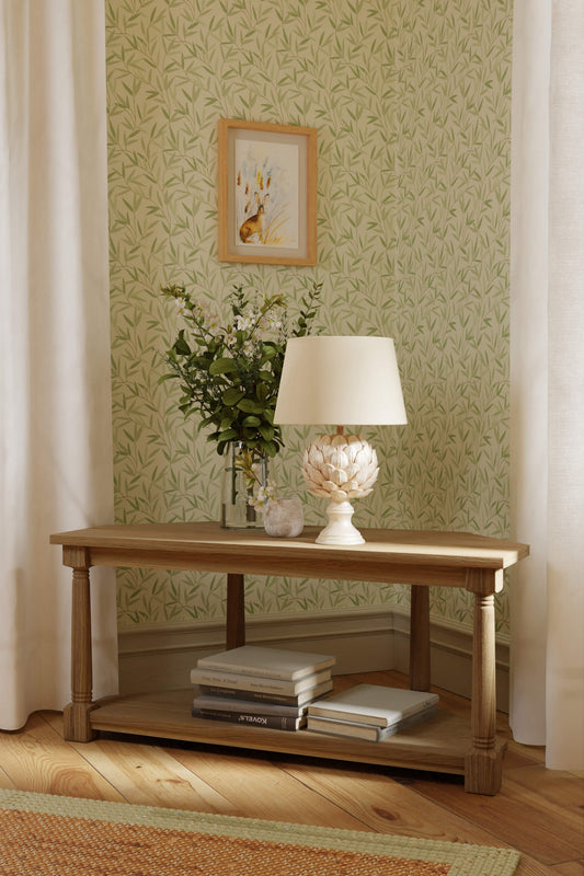 Wellington corner TV table