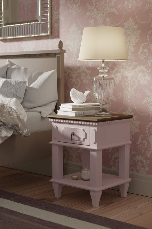 Barmouth bedside or sofa table with 1 drawer