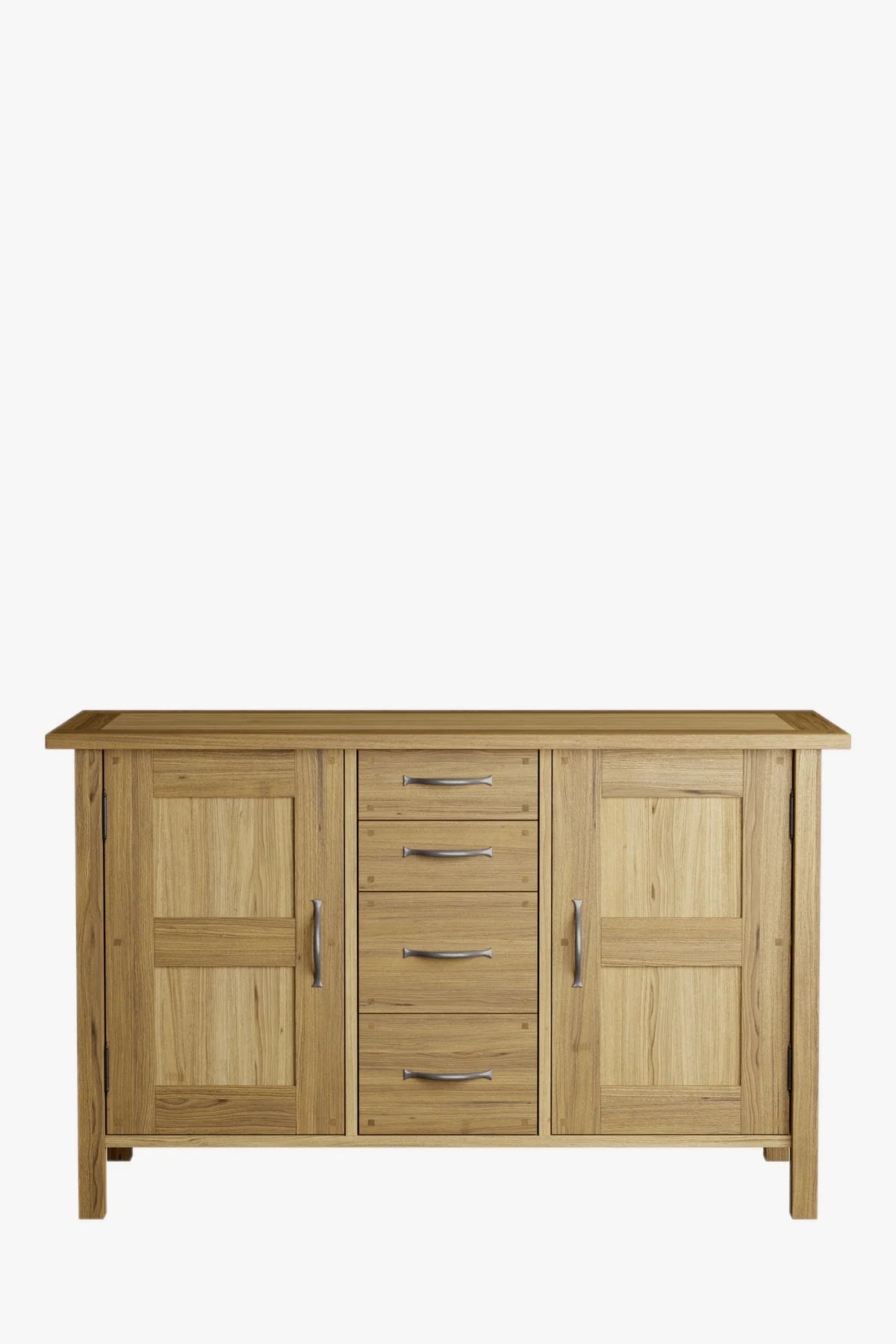 Milton 2-door chest of drawers with 4 drawers