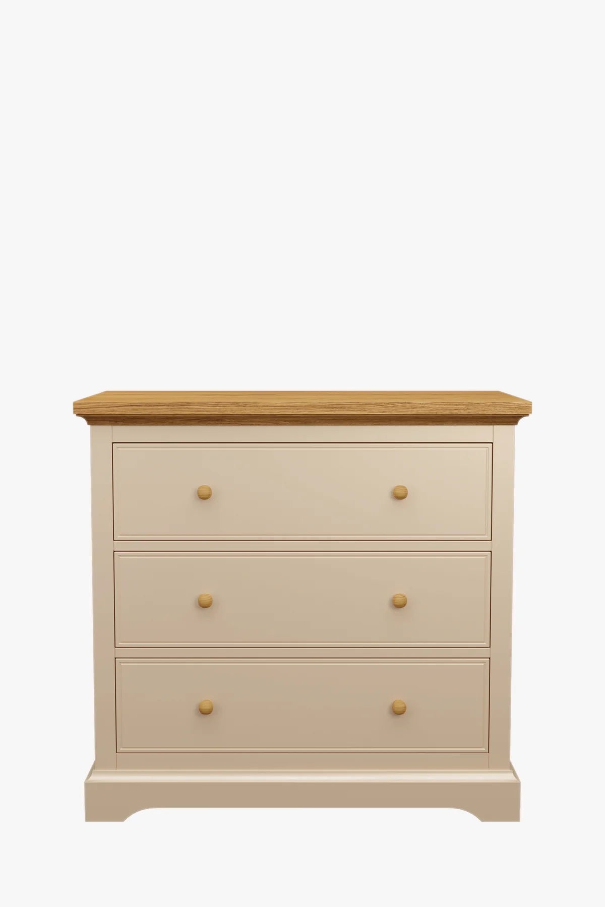 Oakham chest of drawers with 3 drawers