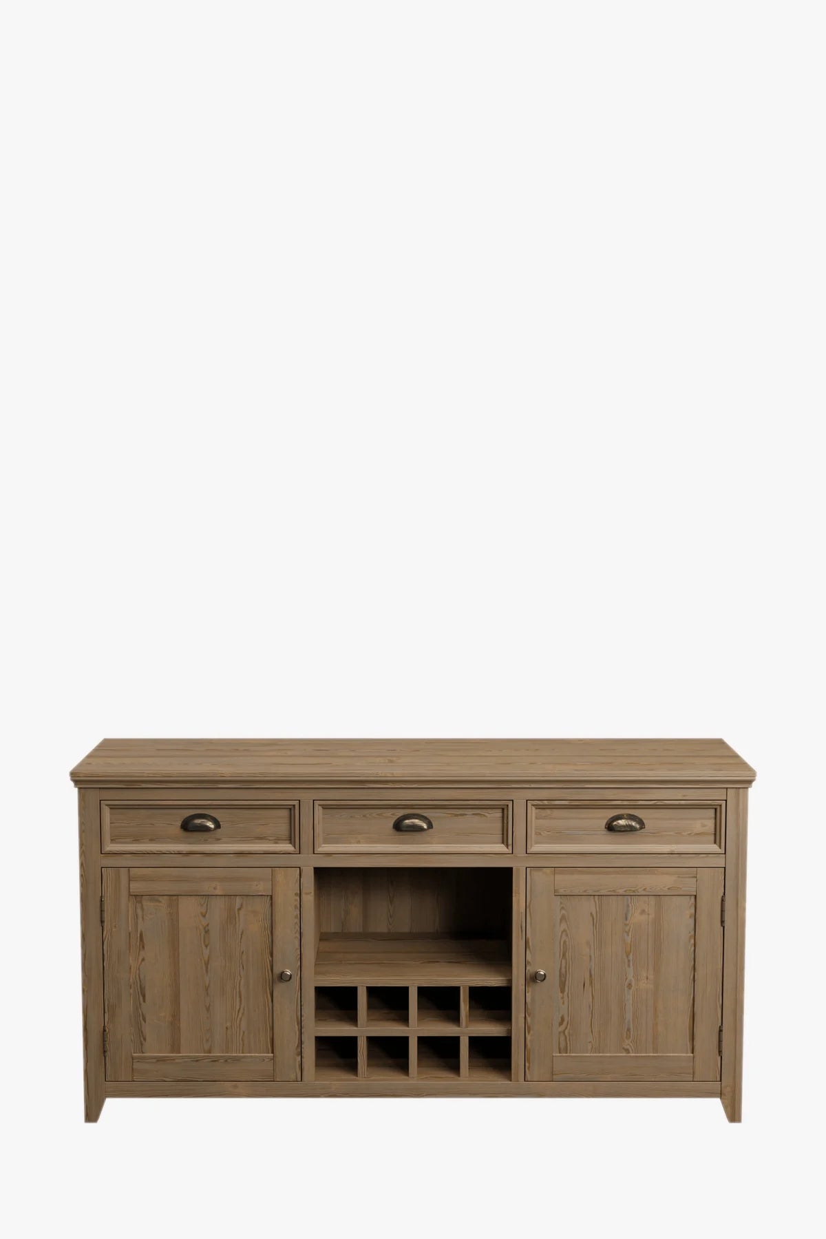 Merrion 2 door chest of drawers with 3 drawers