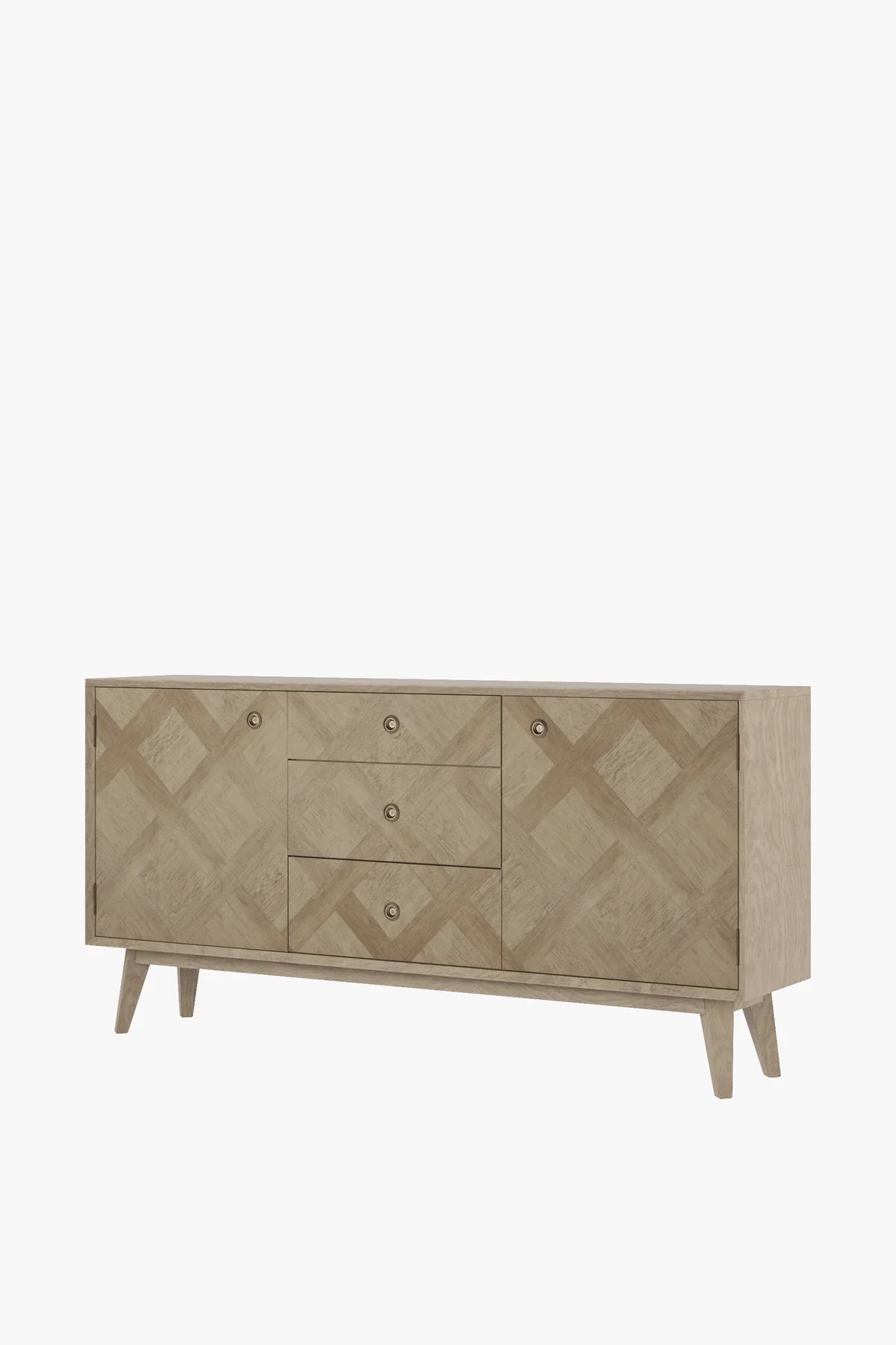 Hencroft 2-door chest of drawers with 3 drawers