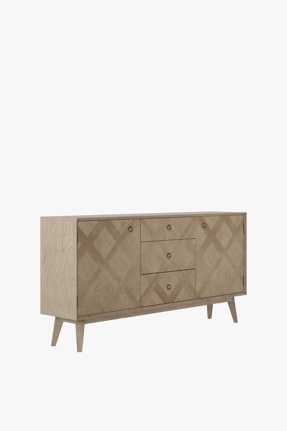 Hencroft 2-door chest of drawers with 3 drawers