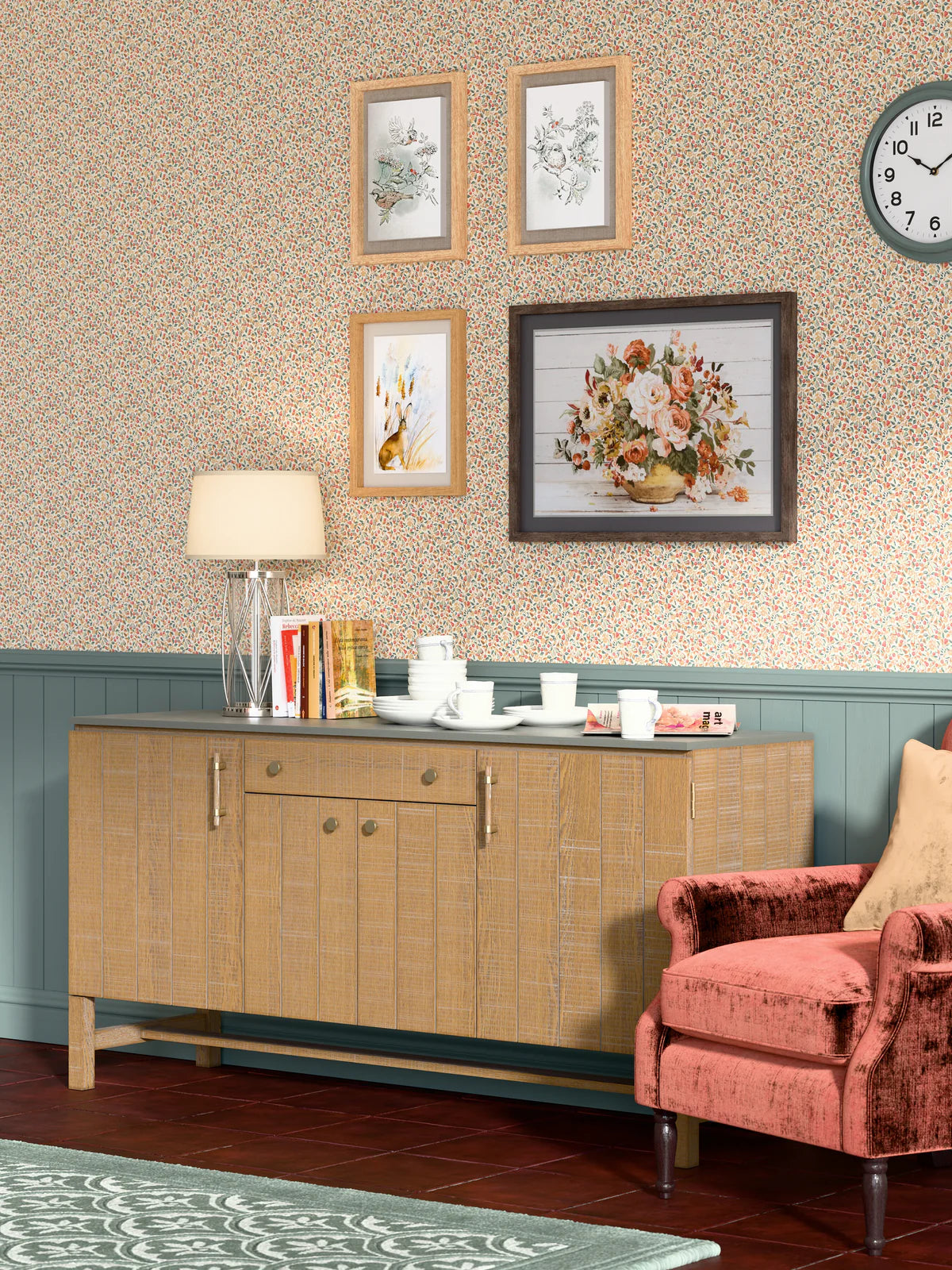  Braystone 4 Door 1 Drawer Sideboard