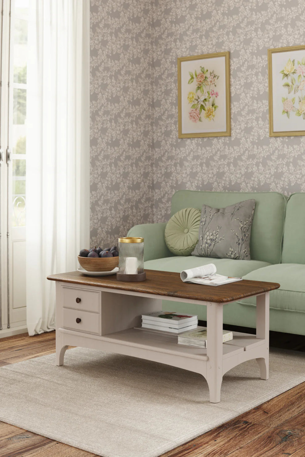Hapton 2 Drawer Coffee Table
